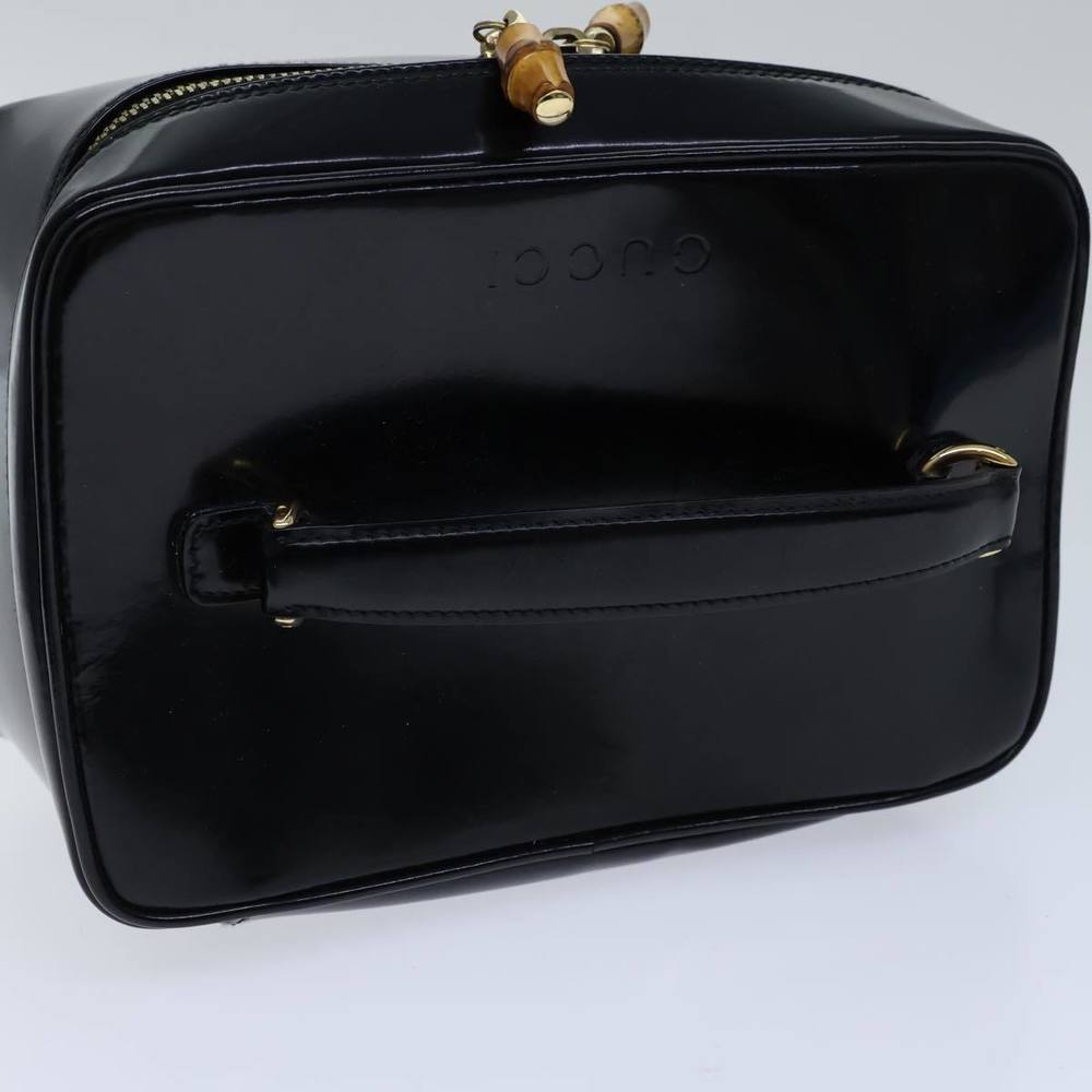 Gucci Black Cosmetic Bag with Gold Accents - Picture 6 of 16